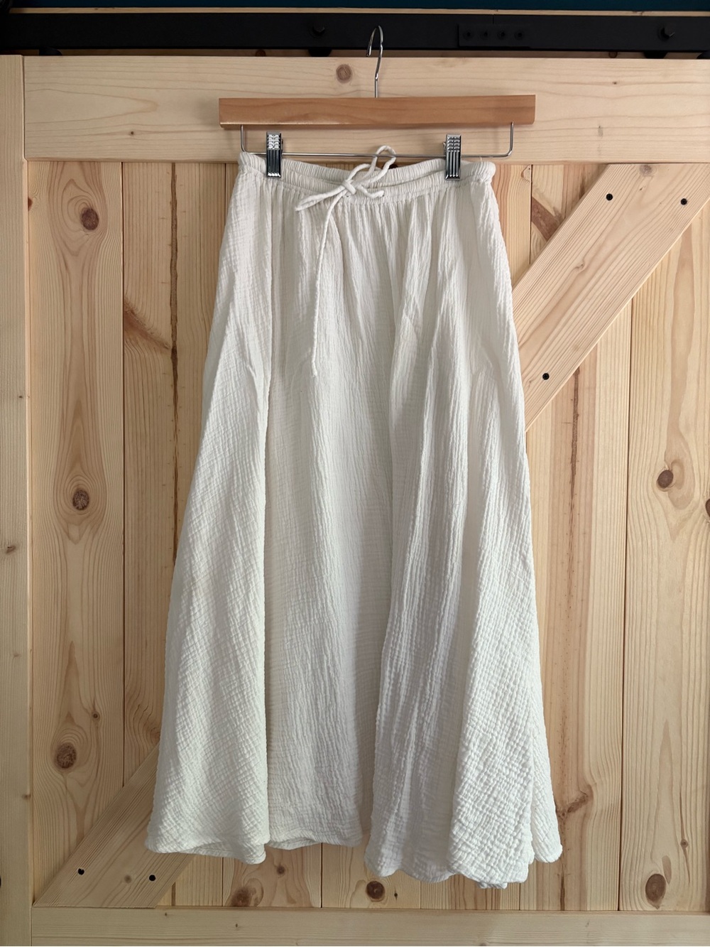 Indigo Luna Mokki Lightweight Maxi Skirt with Adjustable Drawstring Waist